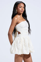 USED TO LOVE YOU FLORAL PRINT MINI DRESS