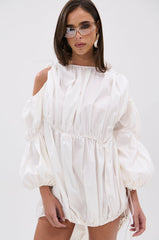 INSTA SAW IT FIRST ADJUSTABLE MINI DRESS