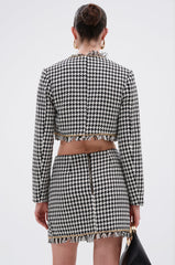 INVITE ONLY CHAIN TRIM BLAZER