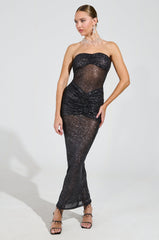 GONE VIRAL SHEER MAXI DRESS
