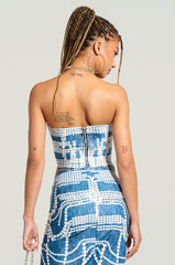 THINK AGAIN CORSET TOP