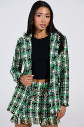 GEORGIA TWEED BLAZER