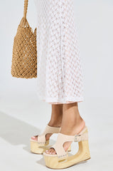 AZALEA WANG COPSE BEIGE SANDAL
