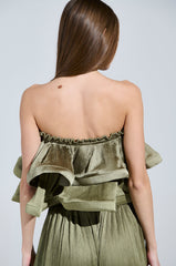 FLY AWAY WITH ME RUFFLE BLOUSE