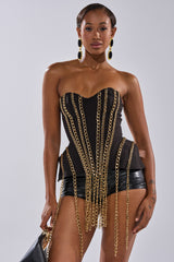 CHAINED DOWN CORSET