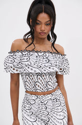 SET YOU FREE OFF THE SHOULDER BLOUSE