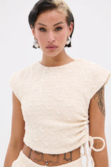 SYDNEY TEXTURED BLOUSE