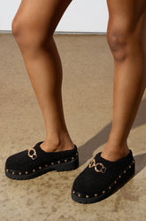 AZALEA WANG ROZELE BLACK CLOG