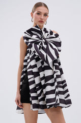 WILD THING BOW FRONT MINI DRESS