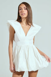 FAR GONE WHITE MINI DRESS