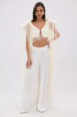 PEARL HEAVEN BEADED TOP