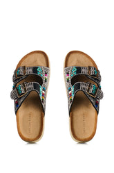 AZALEA WANG KAYLUM MULTI BEADED SANDAL