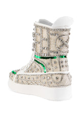 AZALEA WANG STANDOUT WHITE SNEAKER