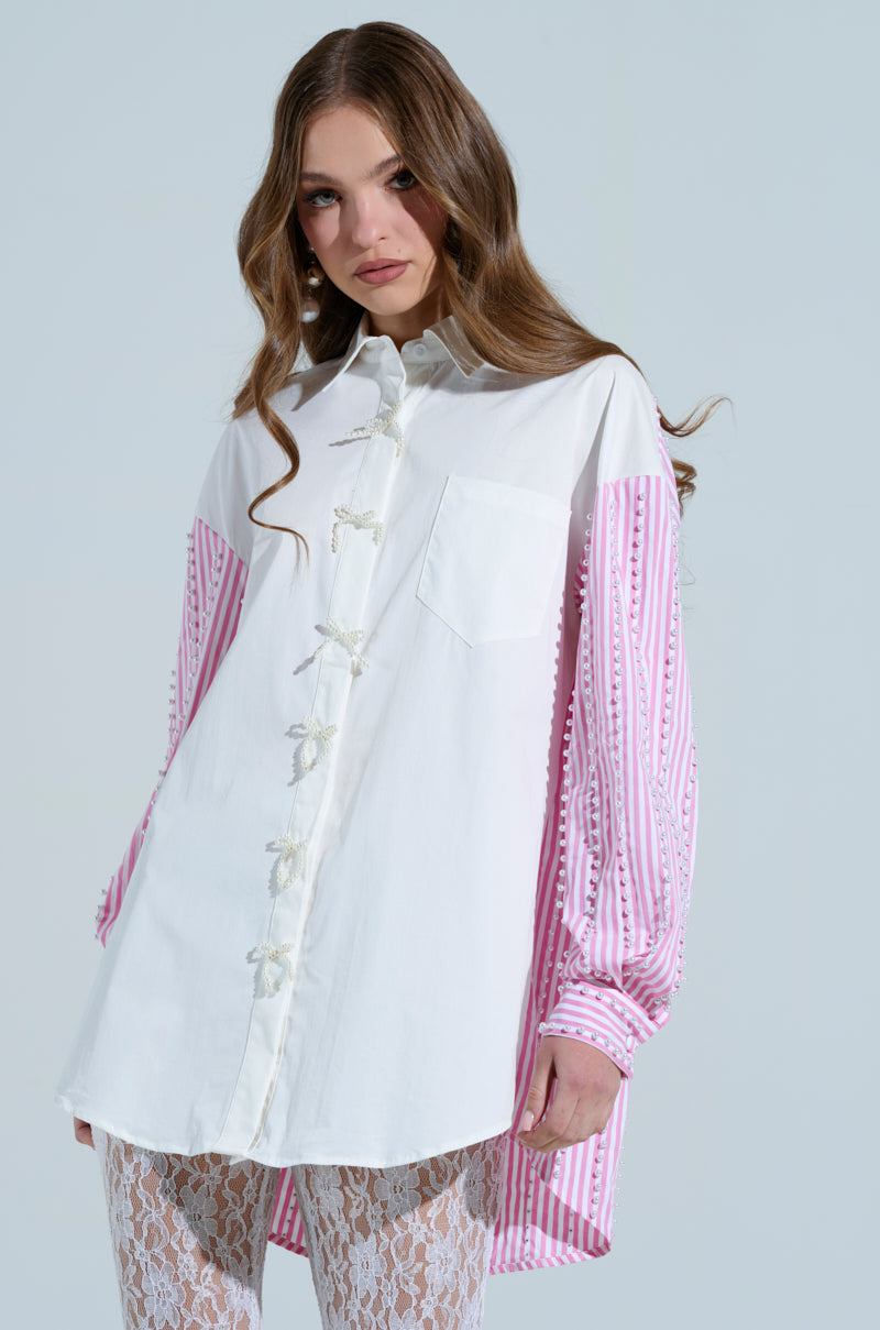 LANA BUTTON DOWN BLOUSE