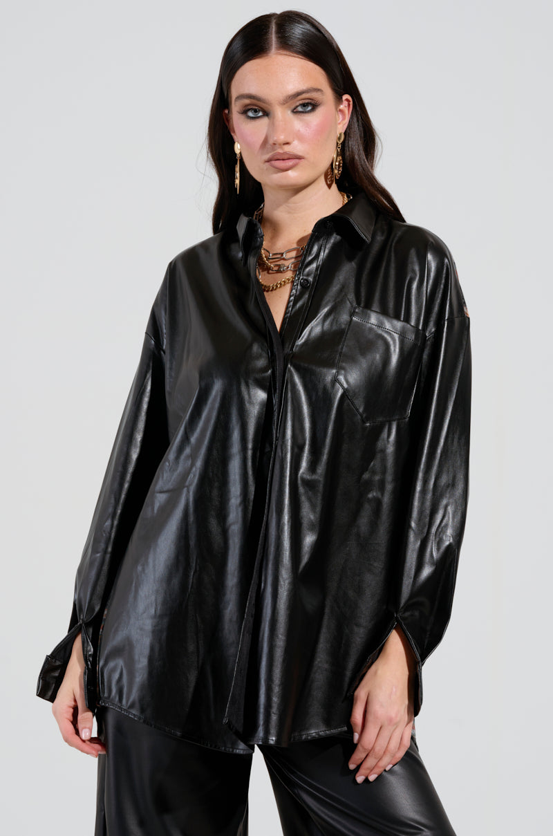 LANA BUTTON DOWN MULTI FUNCTION BLOUSE