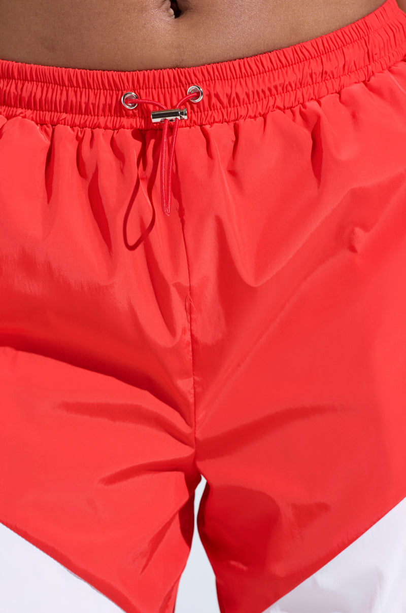 RED ALERT WINDBREAKER JOGGERS