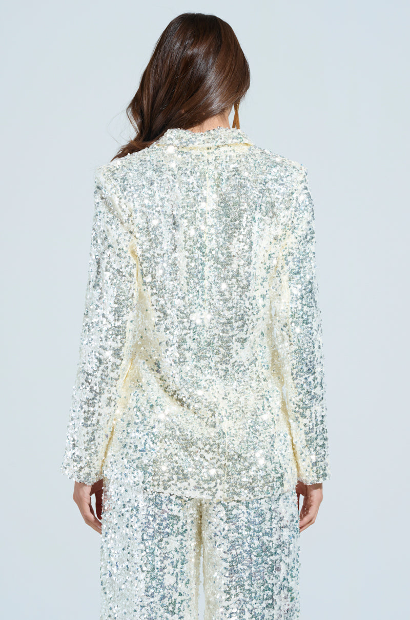 STAR OF THE SHOW SEQUIN BLAZER