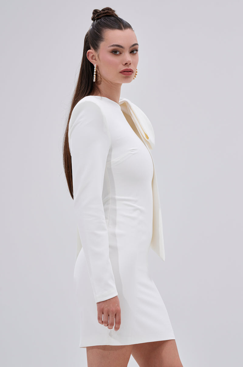 PUT A BOW ON IT MINI DRESS