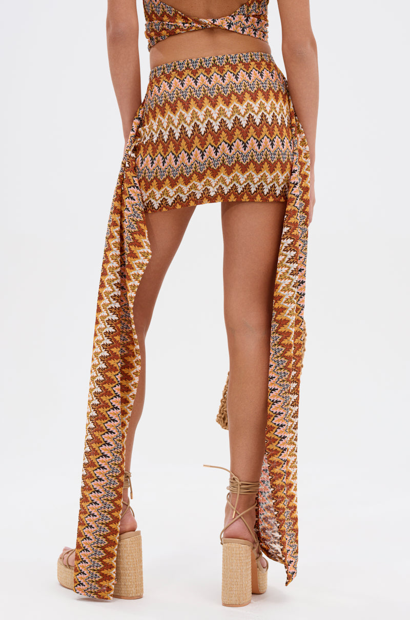 RELAX WITH ME MINI SKIRT