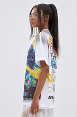 NEW WORLD OVERSIZED GRAPHIC TEE
