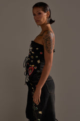 MAEVE EMBELLISHED CORSET