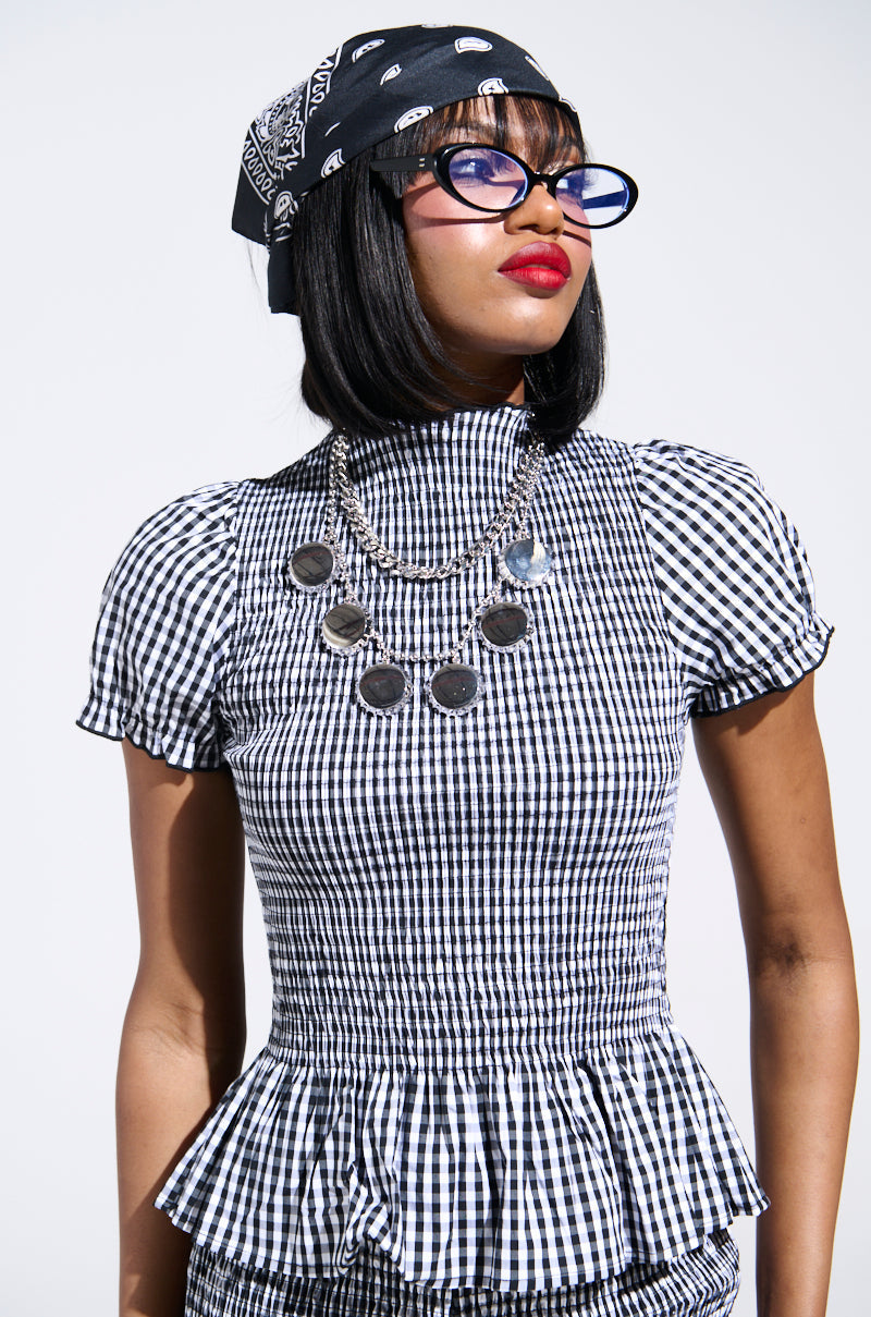 FLOWER CHILD RUFFLE TOP