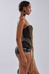 CHAINED DOWN CORSET