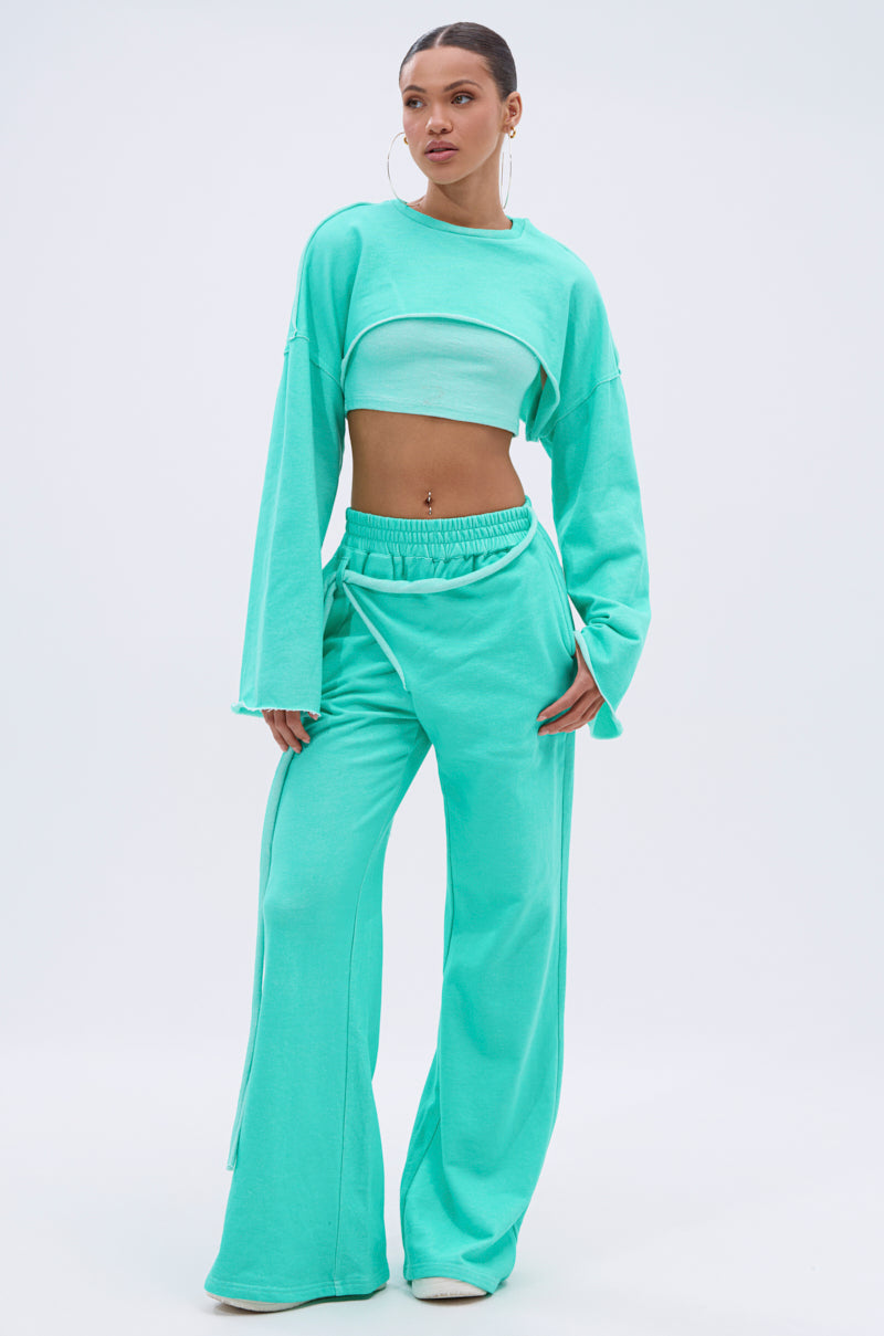 ISSA JOGGER PANT IN TIFFANY