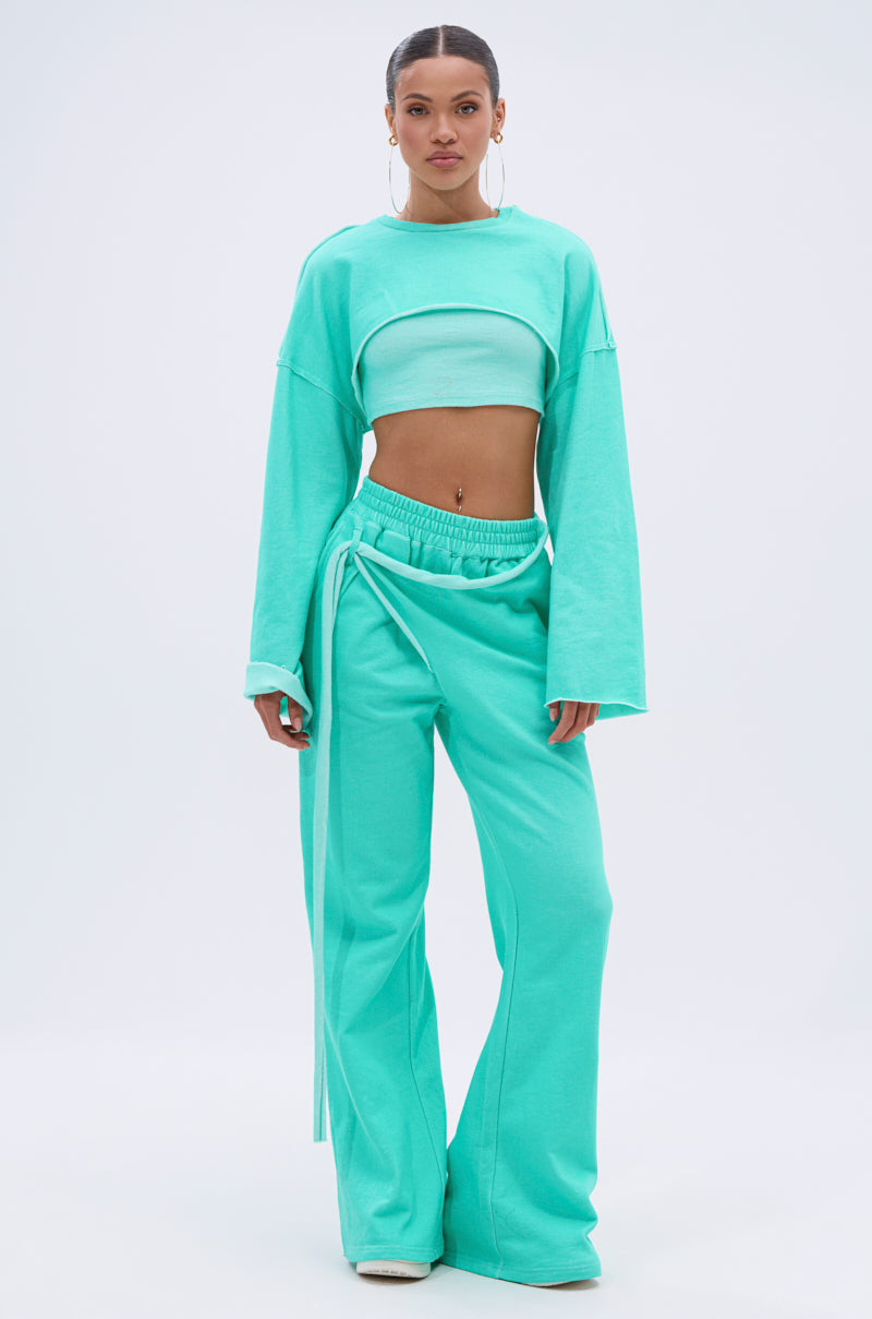 ISSA JOGGER PANT IN TIFFANY