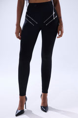 ZIP ME UP SEAMLESS LEGGING