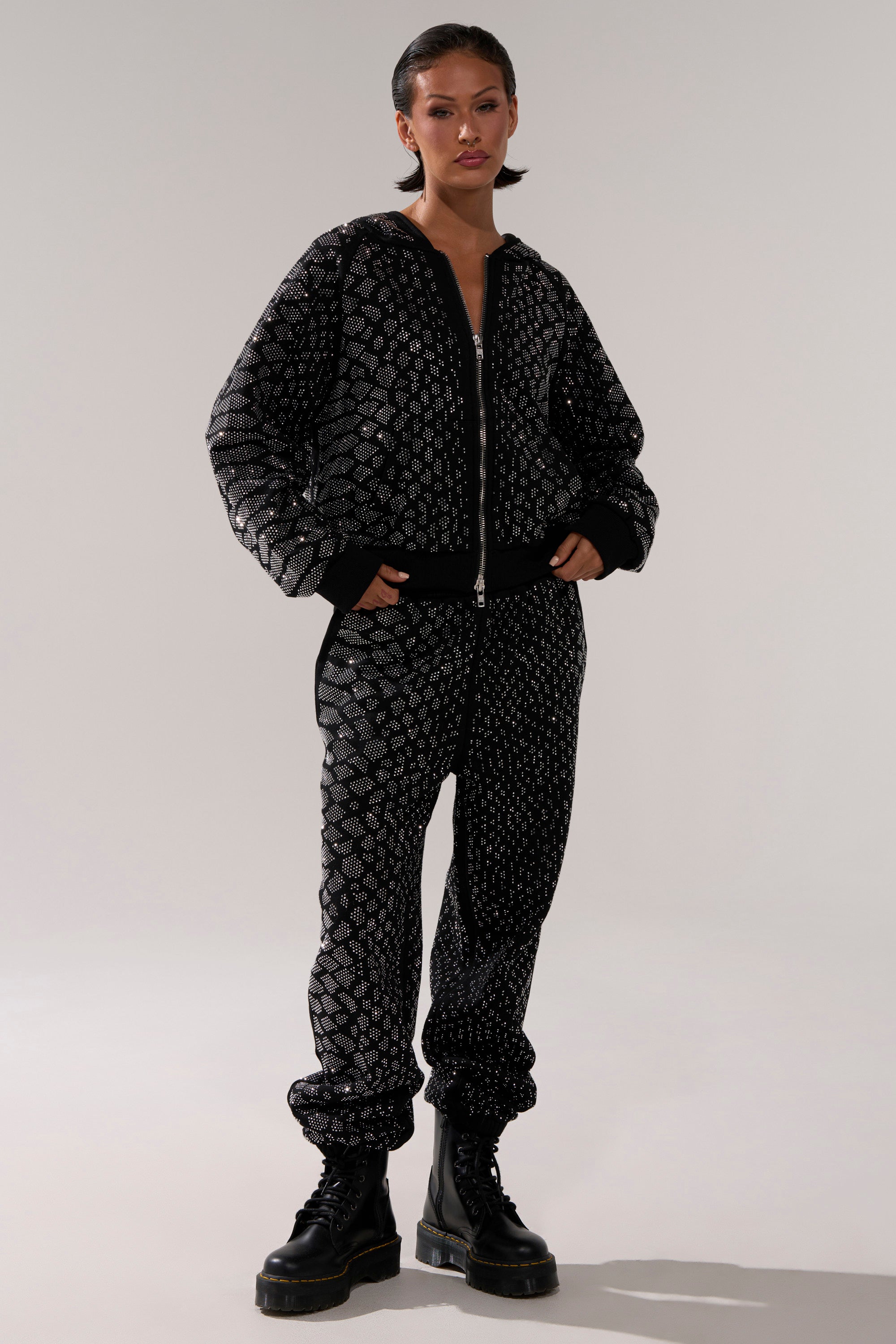 SNEAKY LITTLE SNAKE WIDE LEG JOGGER