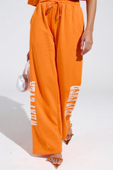 WHATEVER YOU WANT RHINESTONE SWEATPANTS