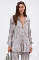 ALIA SLINKY BUTTON DOWN
