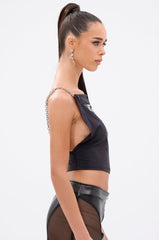 BETTER THAN YOUR EX RHINESTONE TOP