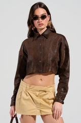 TOO DEEP CROCODILE BUTTON DOWN