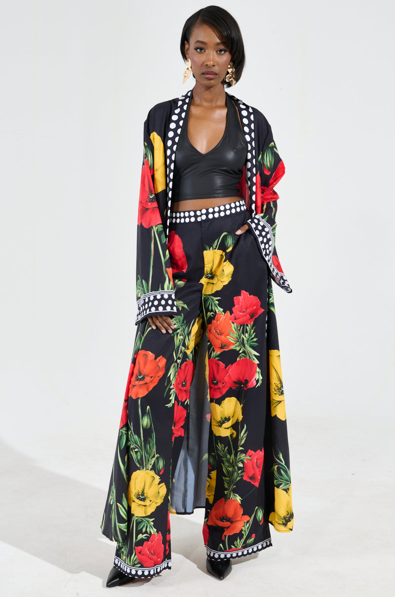 BELLADONNA SATIN DUSTER