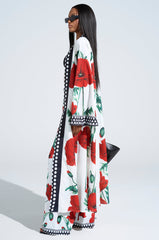 BELLADONNA CHIFFON DUSTER