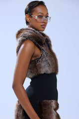 FEELS GOOD FUR BLOUSE