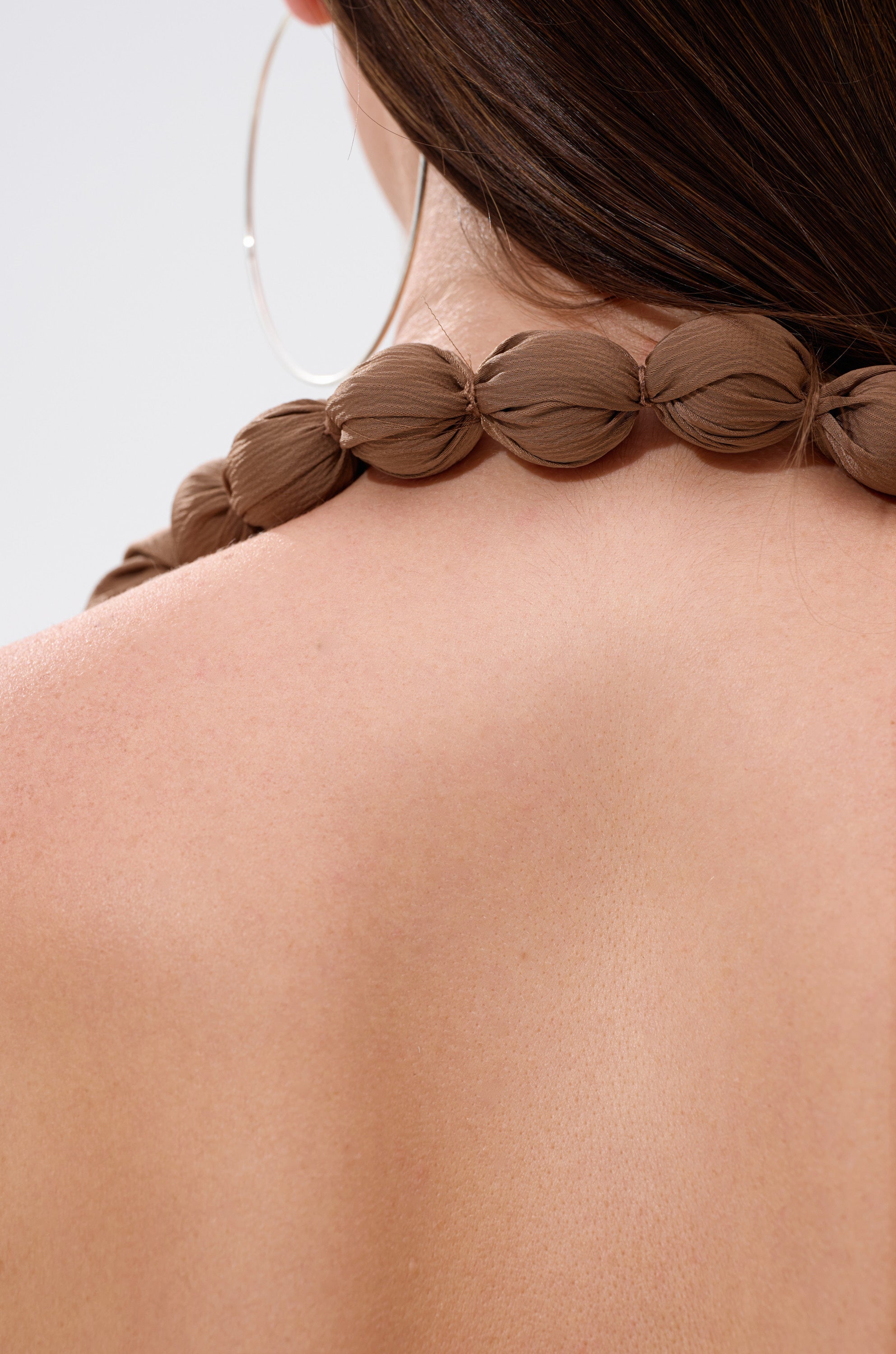 LEXI SATIN COWL NECK BLOUSE