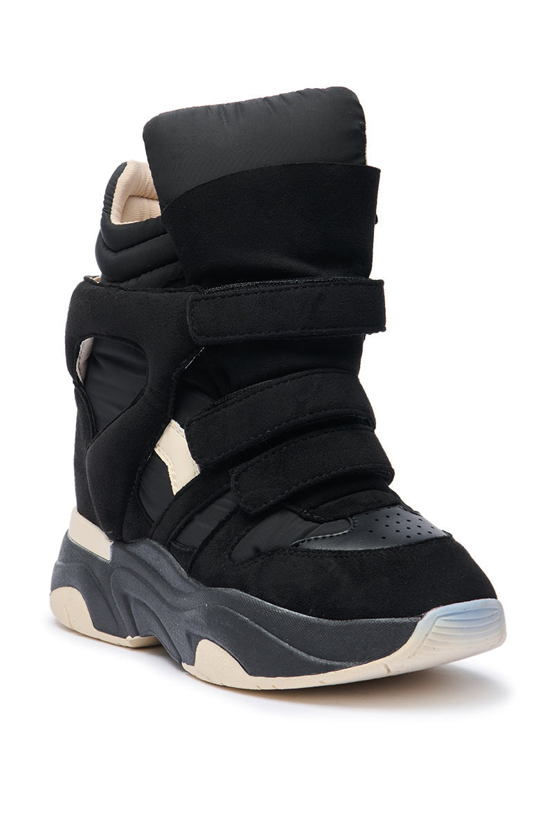 MARANTO CHUNKY BLACK SNEAKER