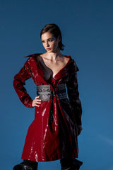 MITICA PATENT TRENCH COAT