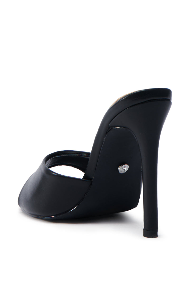 AZALEA WANG NUALA BLACK STILETTO SANDAL