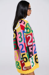 QUICK ONE TWO THREE SWEATER DRESS