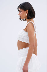 LUCKY YOU EYELET BRALETTE