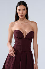 LOVE THIS FOR YOU CORSET IN BROWN