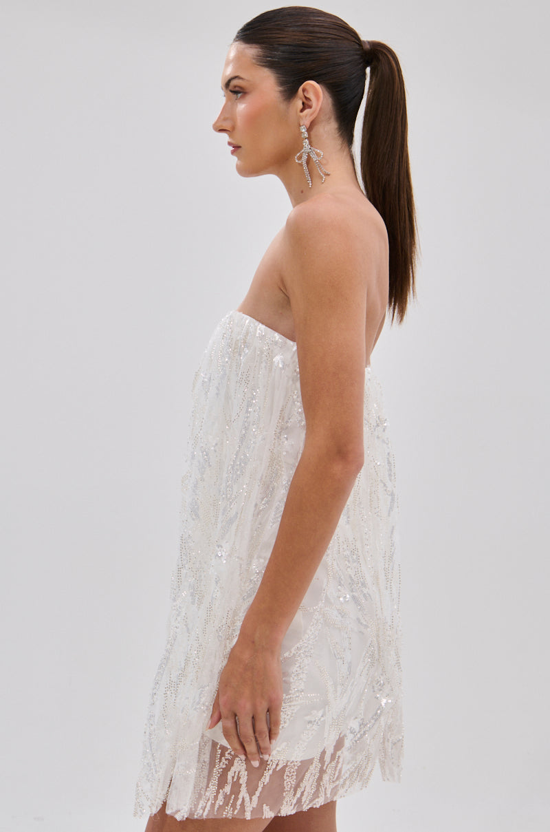 SHINE BRIGHT SEQUIN MINI DRESS