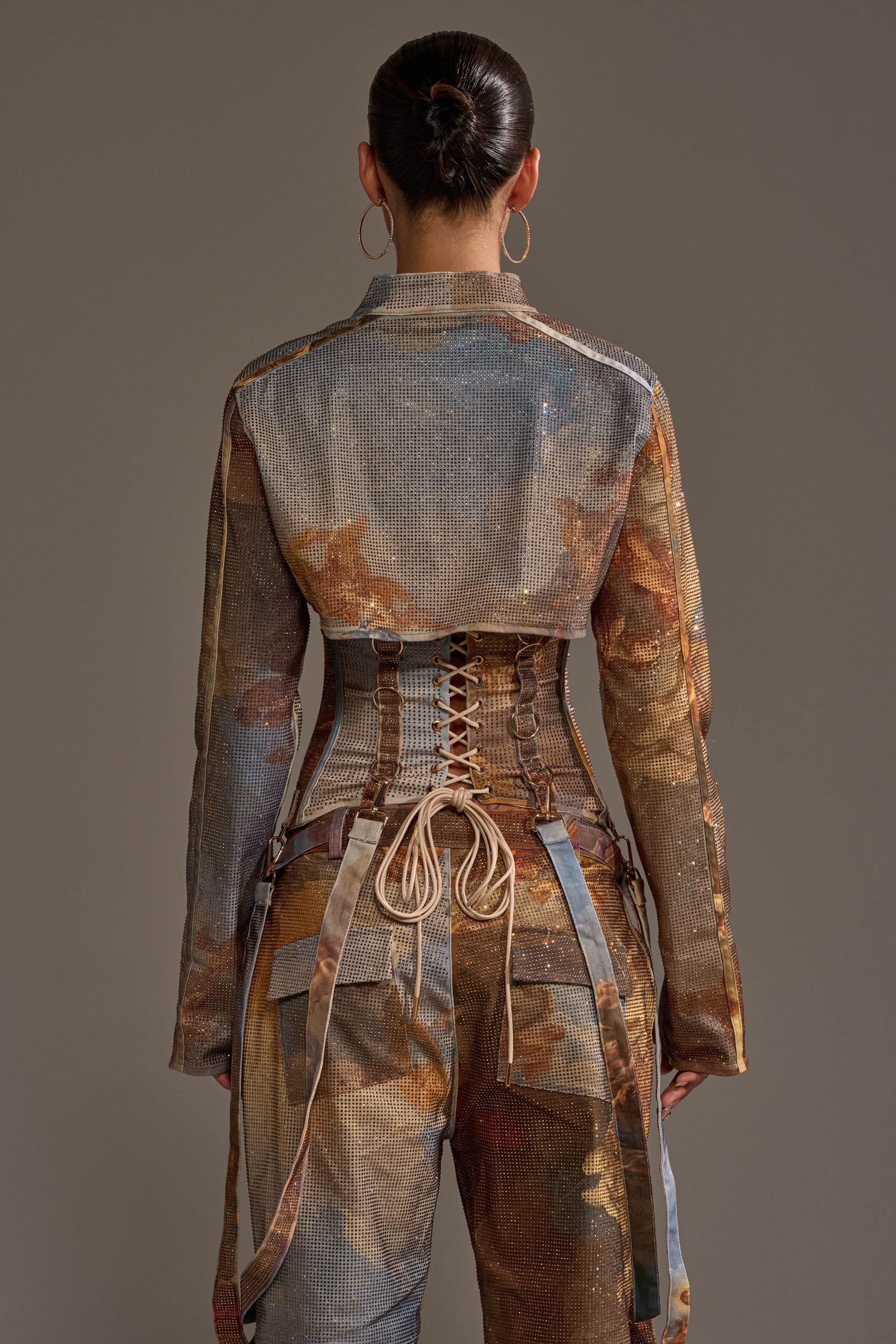 IN THE FUTURE RHINESTONE BOLERO