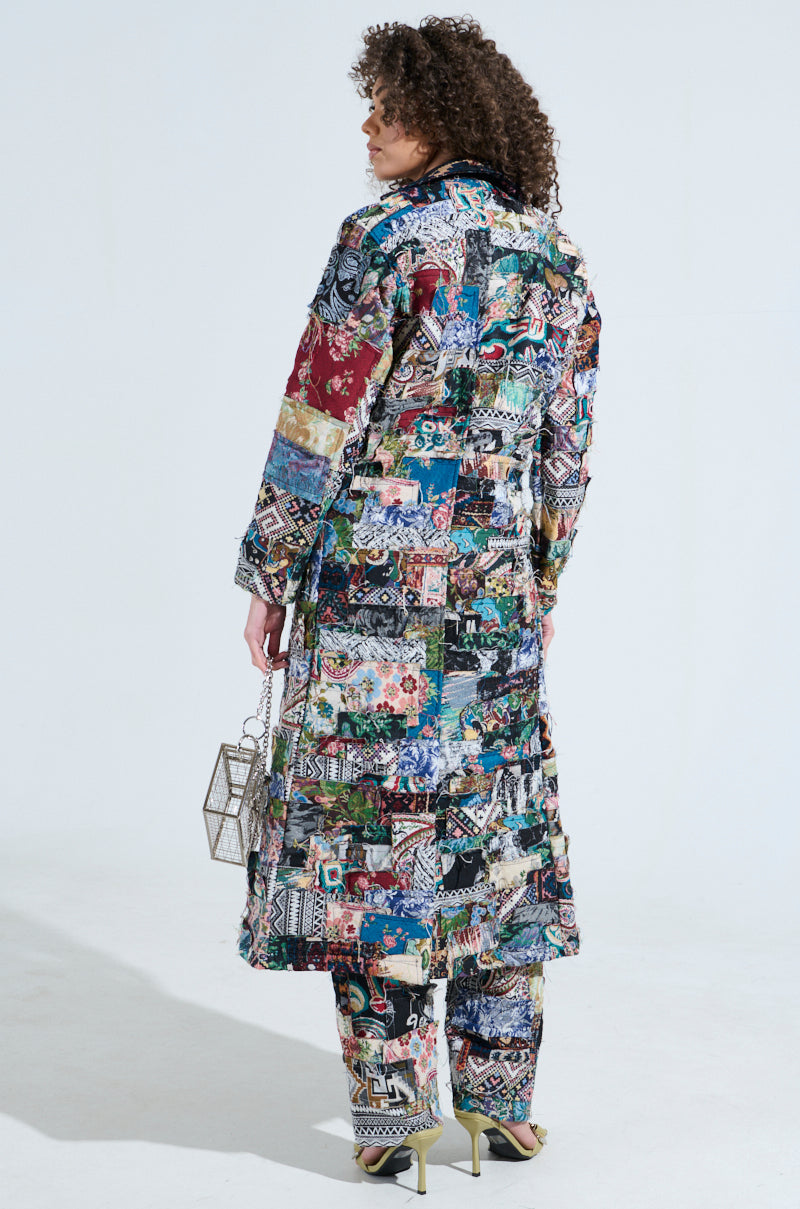 ODESSA PATCHWORK TRENCH
