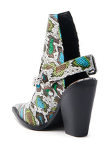 AZALEA WANG WADE MULTI WESTERN BOOTIE