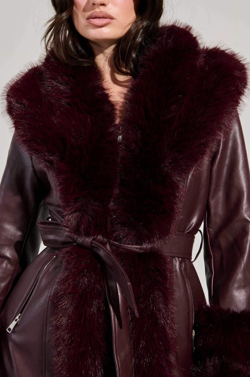 YUKON 2.0 FUR TRIM COAT